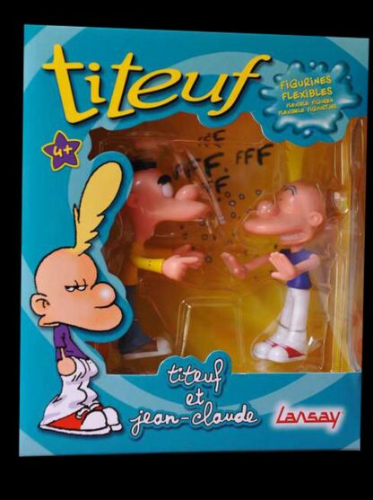 Figurines Titeuf et Jean-Claude Zep