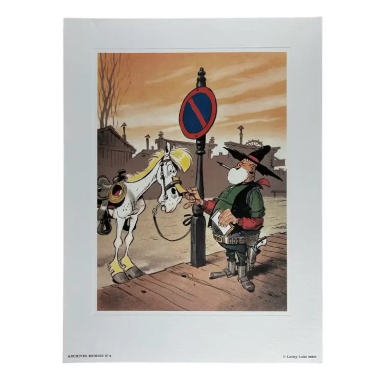 affiche Lucky Luke Le Juge Archives 4