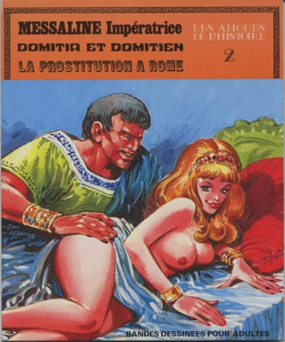 La prostitution à Rome BD adulte Jean Arpa