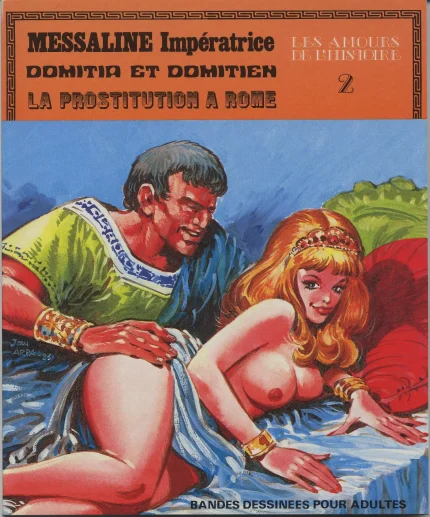 La prostitution à Rome BD adulte Jean Arpa