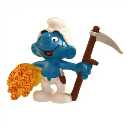 Schtroumpf paysan 1981 figurine Schleich