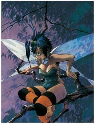 Loisel, Peter Pan, Affiche offset, Clochette, Destin (couleur)