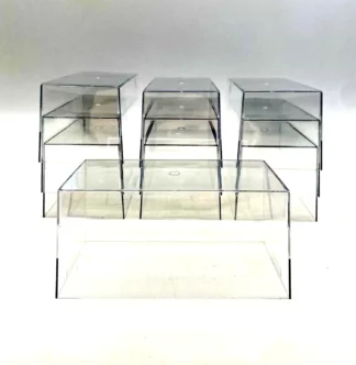 boîtes plexi 1/43 RBA Fabbri lot 10