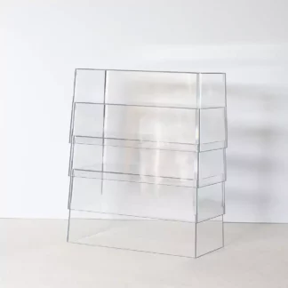 boîtes plexi 1/24 EXPO Show Case lot 4