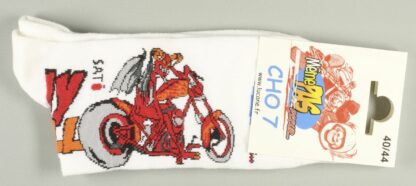 Chaussettes Même pas Peur Highway to Hell Coloris au Choix