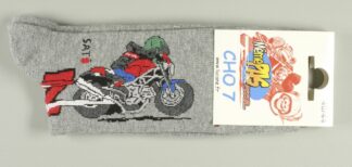 Chaussettes Même pas Peur Gaaaaz DUCATI Coloris au Choix - gris