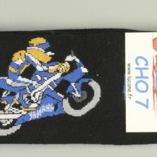 Chaussettes Même pas Peur Gaaaaz YAMAHA Coloris au Choix - noir