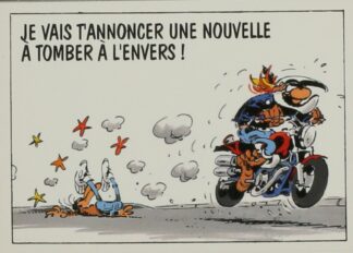 Joe Bar Team, Carte Postale, je vais t'annoncer une nouvelle à tomber à l'envers !