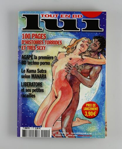 BD strictement pour adultes, Lui, Tout en BD, 1er numéro ! Manara, Liberatore,...