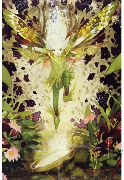 affiche Féerie Olivier Ledroit lutin anneau