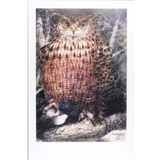 Hausman, Affiche Offset, Le grand duc
