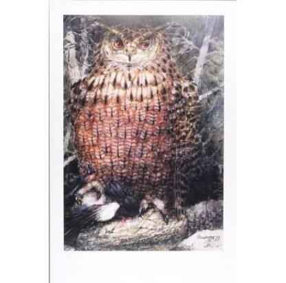 Hausman, Affiche Offset, Le grand duc