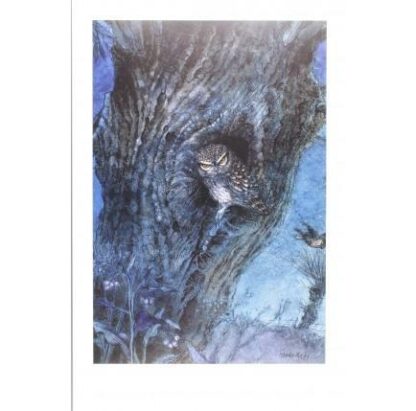 Hausman, Affiche Offset, La chouette