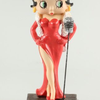 Betty Boop : Statuette résine : Betty Boop Chanteuse de cabaret