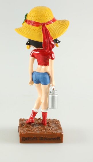Betty Boop : Statuette résine : Betty Boop Fermière