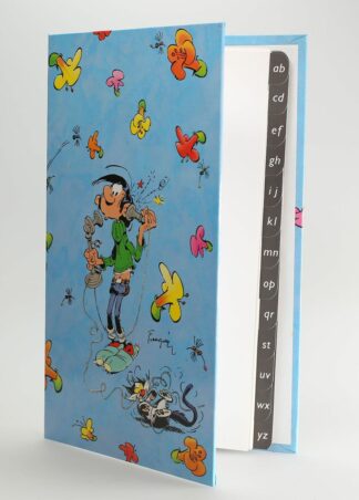 Franquin, Gaston Lagaffe, répertoire téléphonique, Gaston fleurs (1995)