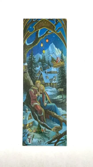 marque-page Magnin Hiver signé