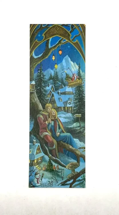 marque-page Magnin Hiver signé