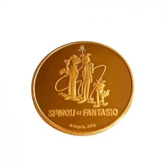 medaille-de-collection-limitée-spirou-et-fantasio-avec-spip-et-marsupilami-2019-face