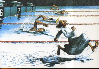 Serre, Carte postale, Natation