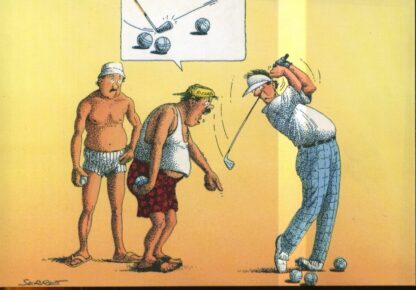 Serre, Carte postale, Golf