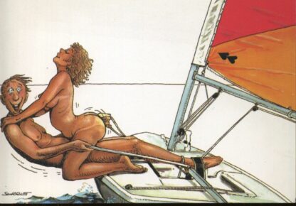Serre, Carte postale, En bateau