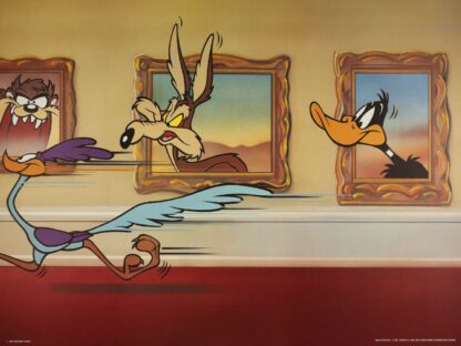 La galerie des Looney 80X60 cm
