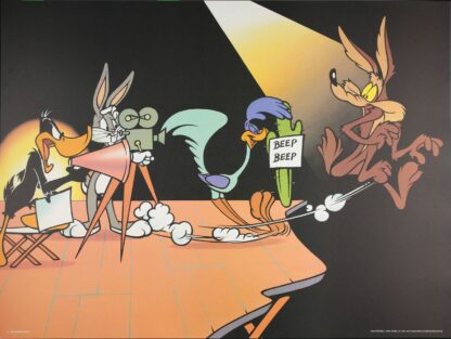 Le tournage 80X60 cm