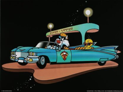 Titi, Affiche offset, Avec chauffeur 40X30 cm