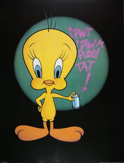Titi, Affiche offset, Taggeur 60X80 cm