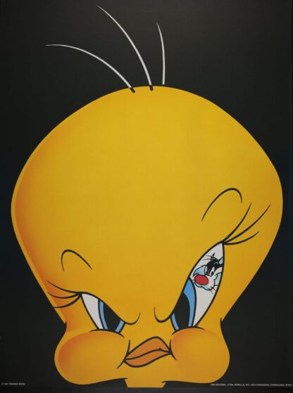 Titi, Affiche offset, Menacé 60X80 cm