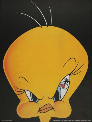 Titi, Affiche offset, Menacé 30X40 cm