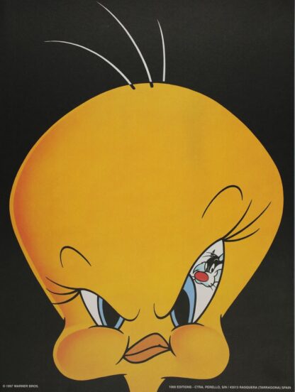 Titi, Affiche offset, Menacé 30X40 cm