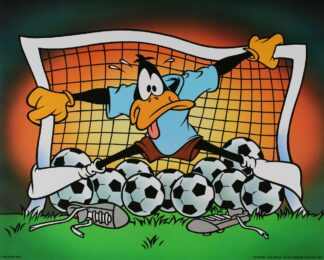Daffy goal 50X40 cm