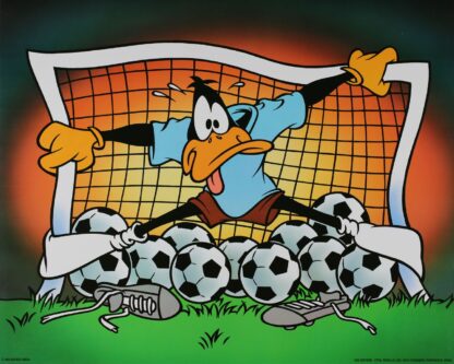 Daffy goal 50X40 cm