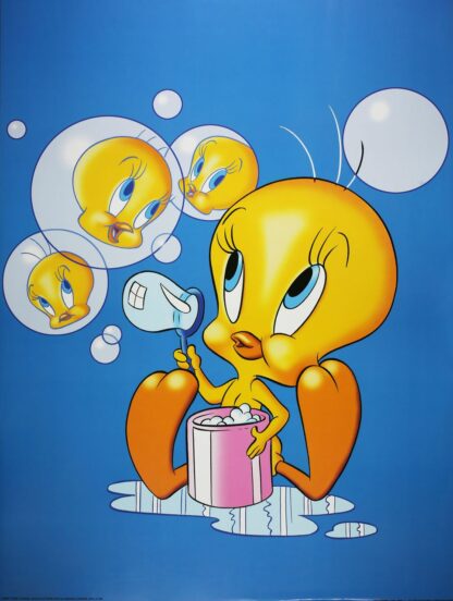 Titi, Affiche offset, Bulles 60X80 cm