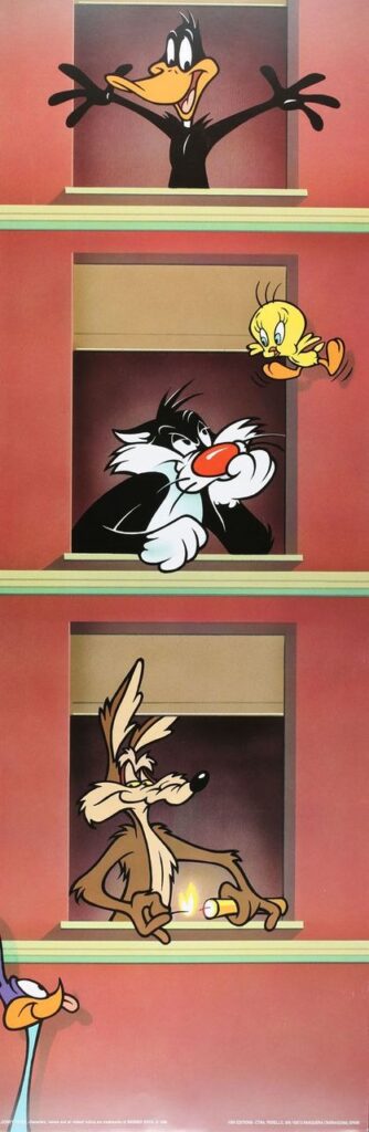Immeuble Looney 30X90 cm