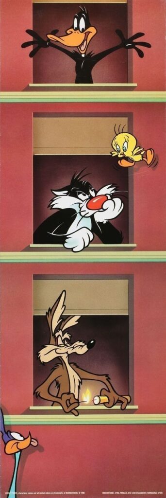 Immeuble Looney 15X45 cm