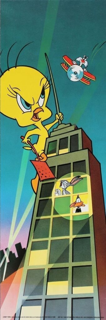Titi, Affiche offset, King Kong 15X45 cm