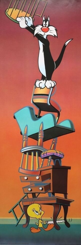 Titi, Affiche offset, Vengeur 30X90 cm
