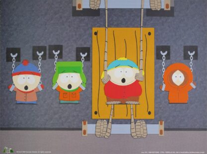 South Park Affiche vintage Prisonniers