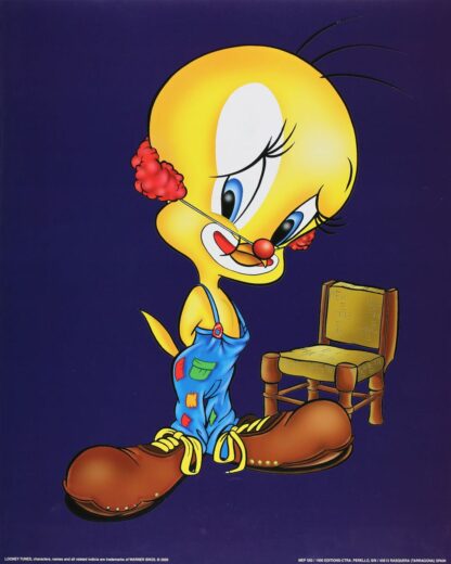 Titi, Affiche offset, Clown 40X50 cm