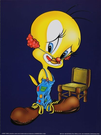 Titi, Affiche offset, Clown 30X40 cm