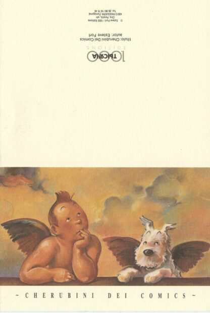 Fort, Tintin, Ex-libris, Hommage à Tintin, Cherubini dei comics