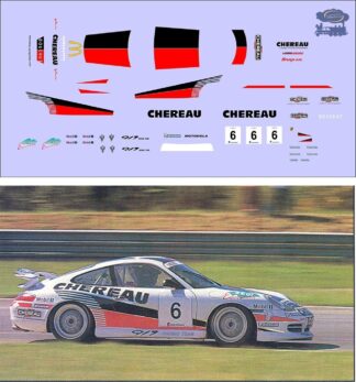 PORSCHE, 996 CUP - Carrera Cup France 2000, Décalcomanie pour miniature, 1/43
