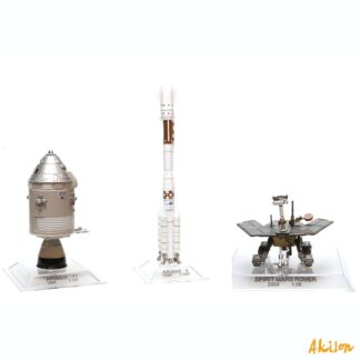 Aérospacial : Lanceur Ariane 4 (1988) + Robot de Mars Spirit (2003) + Apollo 11 (1969)