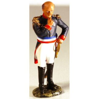 Napoléon, Général Bacler d'Albe, 1761-1824, Figurine en métal 1/32