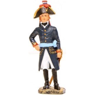 Général Patourneaux 1770-1835 : Napoléon : Figurine en métal 1/32