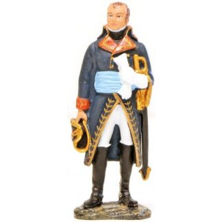 Napoléon, Général Durutte, 1767-1827, Figurine en métal 1/32