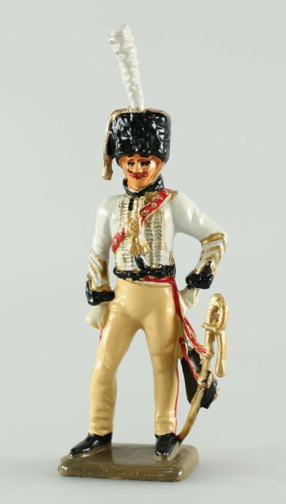 Napoléon, Figurine en métal, Commandant Maubès, aide de camp de Murat, 1/32